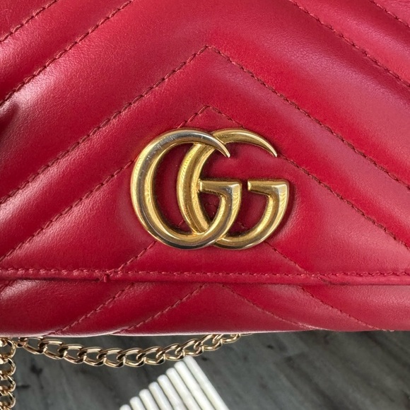 Authentic GUCCI Marmont Wallet Crossbody Bag - Picture 6 of 8